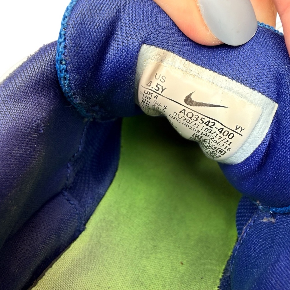 Blue Nike Star Runner Sneakers Shoes - Picture 6 of 6